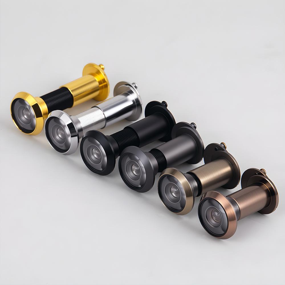 Zinc Alloy Anti-Pry HD Glass Door Peephole for Home Security