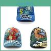Dinosaurier Cartoon Kinder Baseballkappe Mit Sonnenschutz Für Sommerliches Spielen Und Outdoor-Aktivitäten
