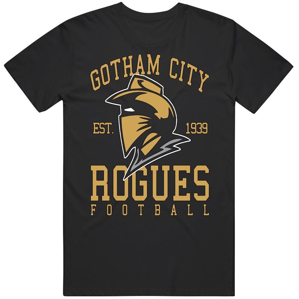 Gotham City Rogues Football T Shirt