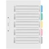 KOKUYO File Index Divider Card PP A4 5 Stacks 2 Holes 5 Sets Shiki-P30