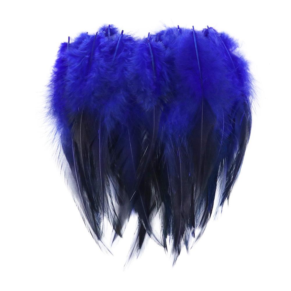 50Pcs Fluffy Natural Rooster Feathers Crafts DIY Accessories 8-15CM Chicken Feather Fly Tying Materials Sewing Decoration Plumes