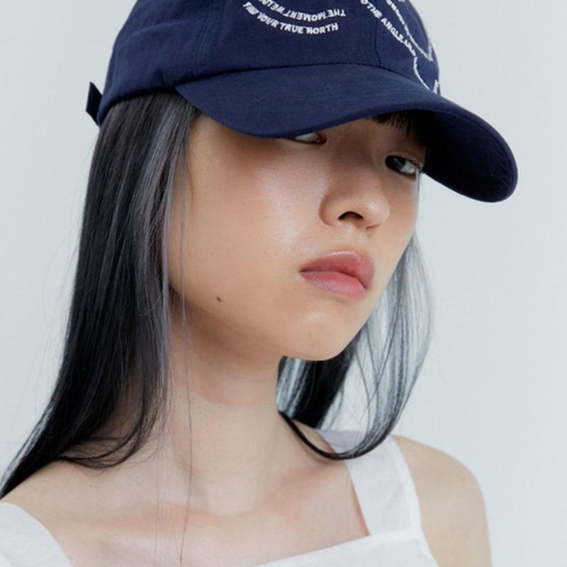 

ACOC [ACOC X WANDERLUST] Find Your Ball Cap_Navy single type