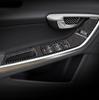 Interiérové obložení z uhlíkových vláken pro Volvo S60L/V60: Nálepky řadicí páky, stahování oken a výdechu vzduchu