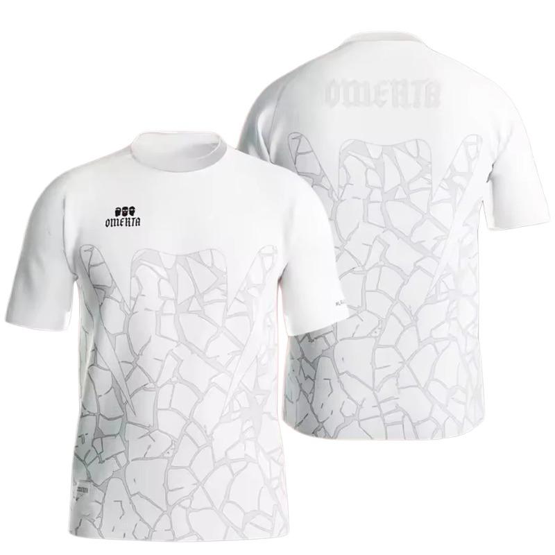 T-shirt Imprimé 3D pour Homme Sports d'Extérieur Badminton et Tennis Séchage Rapide Respirant Manches Courtes Col Rond Pull Haut Décontracté