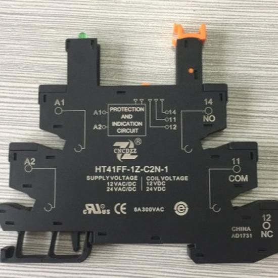 Ultra-thin Multi-spec Relay Socket Module 41F-1Z-C2-1
