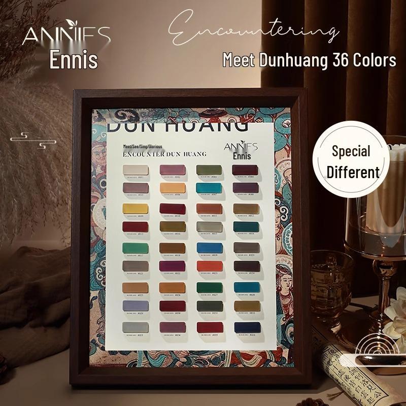 

Ennisi x Dunhuang 2025: 36-Color Autumn/Winter Gel Nail Polish Set for Professionals