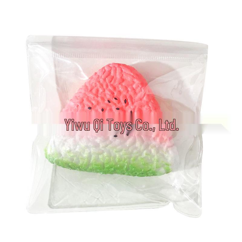 

Watermelon Stress Relief Squeeze Toy - Cute Decompression Gift for Kids