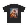 Vintage Movie Star Playing Guitar T-Shirt | Retro Music Art Tee