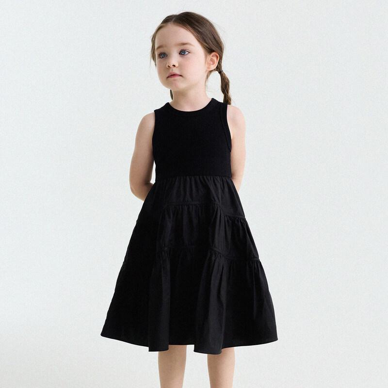 Girls Summer Lightweight Sleeveless Princess Dress 110