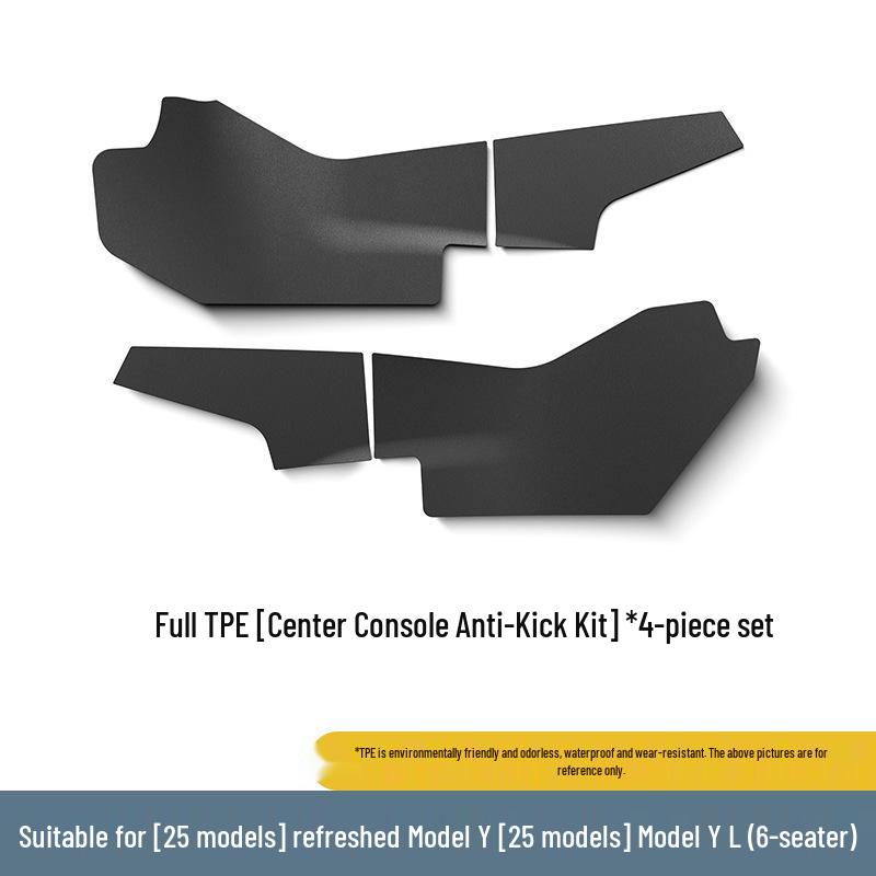 25 Tesla Model YL Floor Mats - Dirt-Resistant, Waterproof TPE Mats