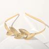 New Gold Color Leaf Headband Headpiece Crown Tiara Headdress Goddess Greek Head Jewelry Bride Wedding Hair Accessories