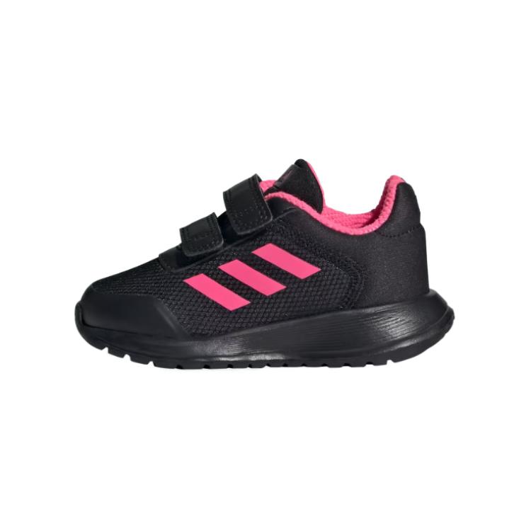 Adidas Tensaurrun 2.0 Versatile Shock Absorbing Low Top Walking Shoes Baby Shoes Black Pink IF0364