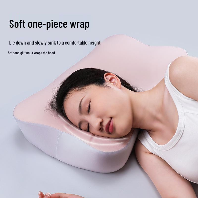 Memory Foam Neck Protection Pillow - Supports Sleep, Non-Collapsing, for Side Sleepers