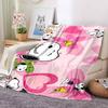 Peanuts Love Flannel Blanket Throw Blanket Soft Warm Sofa Bed Camping home Decor Unique Christmas Gift C926730
