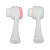 2Pcs Face Wash Brush Double Sided Deep Dirt Oil Cleansing Face Massage Face Scrub Brush for Face Washing Massage
