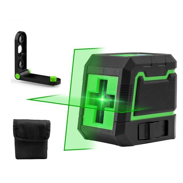 Nivelator Laser Mini de Înaltă Precizie cu 5 Linii, Lumină Puternică și Nivelă cu Apă cu 2 Linii