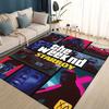 Tapis Tapis 3D THE WEEKND,XO Alternative R&B Abel Tesfaye pour Salon Chambre Maison Décoration Canapé, Tapis de Sol Antidérapant pour Enfants