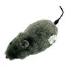 Wind-Up Mouse Cat Toy Realistic Furry Mouse Interactive Pet Toy Funny Moving Mouse for Chasing And Pouncing Play Stimulates Indoor Hunting Instincts