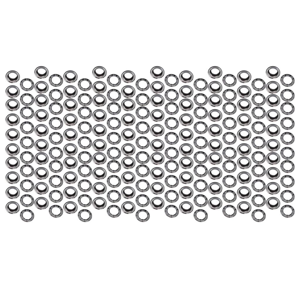 100 Set Brass Eyelet Kit 18mm Inner Diameter Metal Eyelet Grommet Kit for Tarps Fabrics Leather