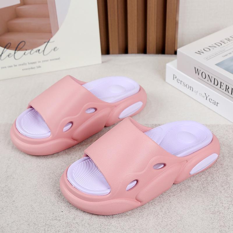 Herren Kokosnuss-Sandalen: Trendiger weicher Pantoletten-Slipper mit dicker Sohle für sommerliche Outdoor-Aktivitäten.