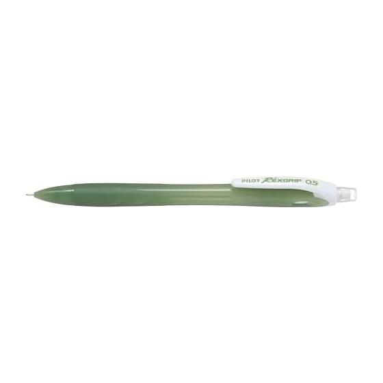 PILOT RexGrip Mechanical Pencil, 0.5mm, Glass Green