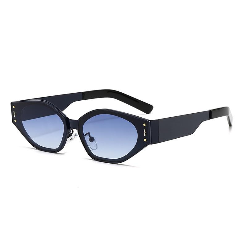 

Трендовые очки с маленькой оправой, персонализированные очки, солнцезащитные очки, женские металлические ретро солнцезащитные очки