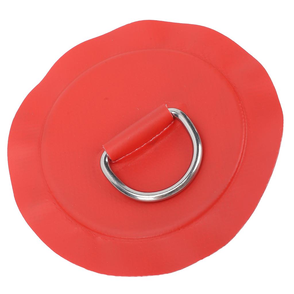 D Ring Patch Multifunctional PVC and Stainless Steel Boat Circular D Ring Pad for Inflatable Boat Kayak Dinghy