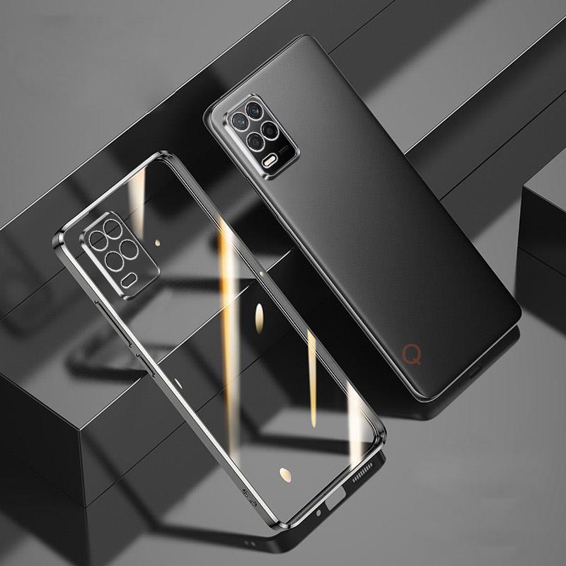 Galvanisierter Klarer Case Für Oppo Realme Gt Neo 2 3t Q5 3 5 Master Edition Silikon Transparenter Bumper Rückabdeckung