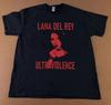 Lana Del Rey T-Shirt Lana Del Rey Album Retro Schwarz Unisex T-Shirt S-5XL