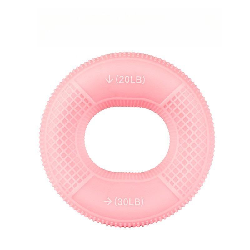 

Finger O-Grip Silicone Grip Ring Adult Hand Strength 20 Pounds Massage Elastic Training Equipment Hand Finger Strengthener