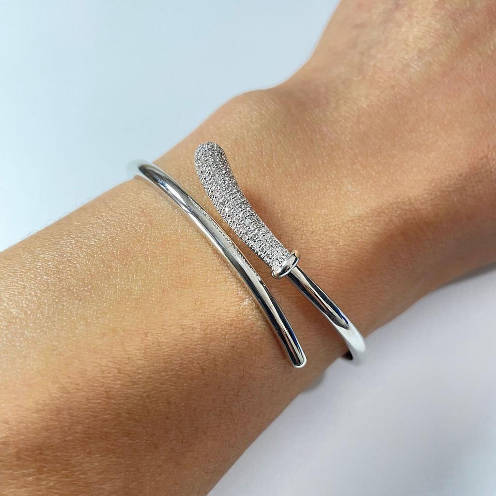European and American Creative Nail Bracelet Women's Bracelet Fashion Concept Abstract Nail Jewelry