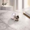Cardigan Collar Clip 5PCS Pearl Buttons for Women, Clothing Invisible Anti-Exposure Safety Pins, No Anti Slip Scarf Buckle Damage Iron Brooch