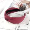 Wide Fabric Knotted Hair Headband