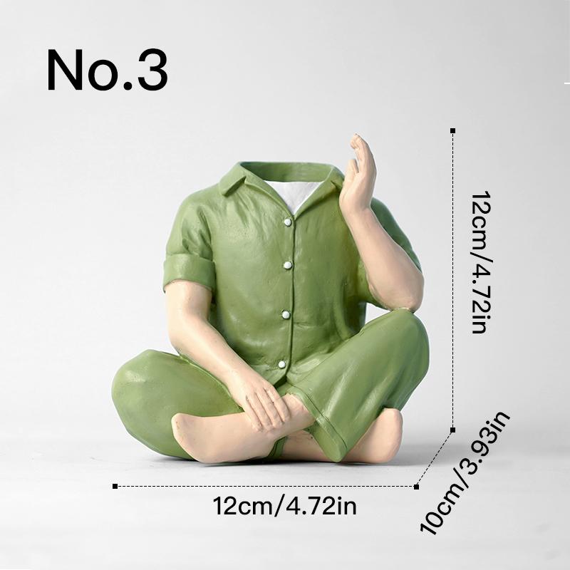 

Креативная ваза для сушеных цветов, орнамент из смолы, цветочная композиция, домашний декор, украшение для сада, креативный подарок No.3