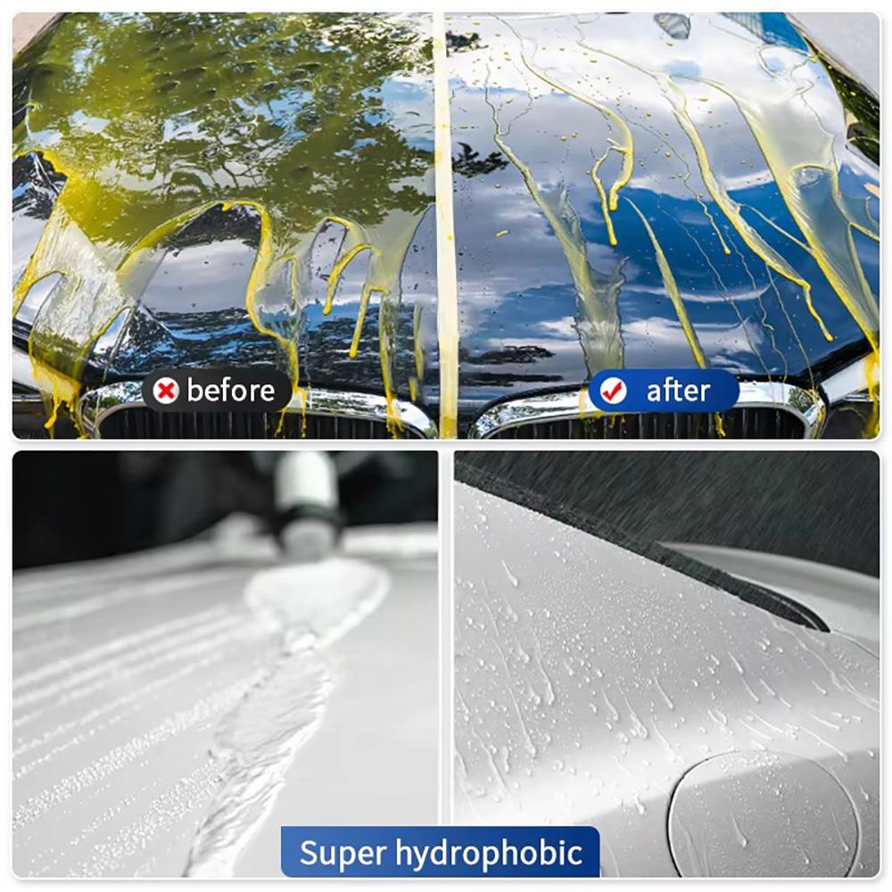 3 In 1 Car Ceramic Nano Coating Liquid High Hydrophobic Anti-Scratch Nano Ceramic Coating Spray Car Paint Care Polishing Agent