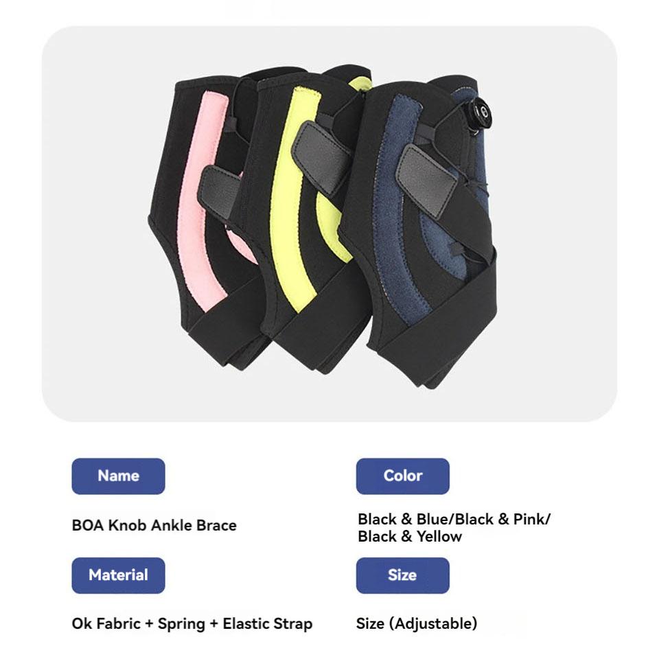 1Pcs Sport Ankle Protectors Pressurized Support Fixed Rehabilitation Adjustment Anti-Break Foot Joint Protectors Sprain Recovery