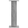 Plant Stand 2 Pcs Grey Sonoma 30 X 30 X 80 Cm Engineered Wood