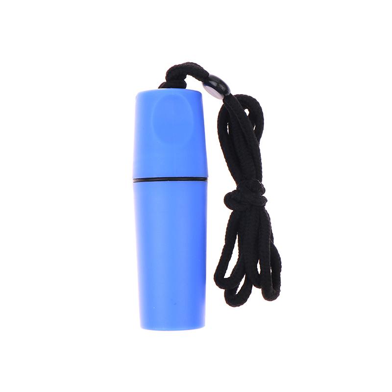Practical Water Resistant Storage Tube With Lanyard Portable Storage Case For Coins And Cash For Beach And Hiking Rafting