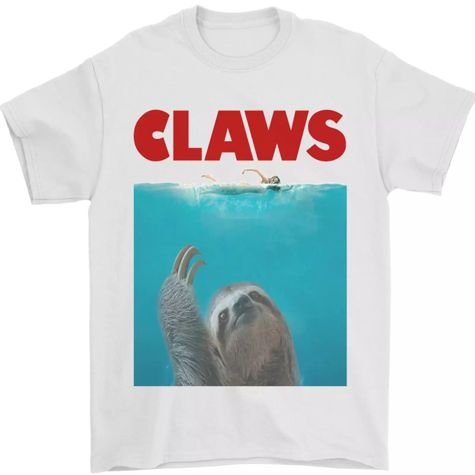 

Claws Funny Sloth Parody Mens T-Shirt 100% Cotton M