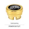 Car Cigarette Lighter Cover DustProof Decoration Cap For Dacia Logan Sandero Duster Lodgy Spring Stepway Bigster Jogger Dokker