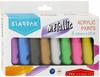 Starpak Acrylic Paints 8 Colors 25ml Metallic