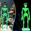 Desktop Fish Tank Decorations Dancing Skeleton Aquarium Bubbler with Adjustable Air Flow Underwater 3D Printed Unique for Powered Moving Skull