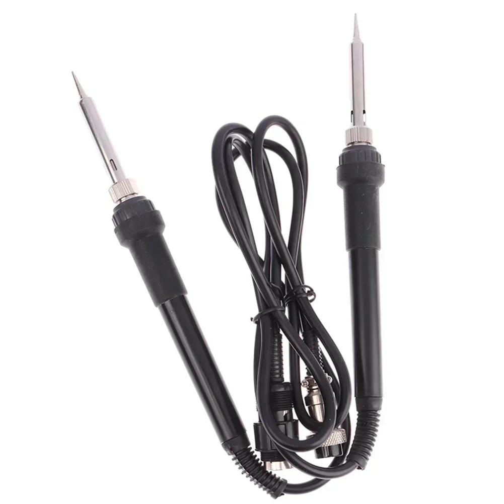 2PCS Soldering Iron Handle Electric 5 Hole 5 Pin Compatible with 852D 853D 878AD 898D 936B 937D Welding Stations