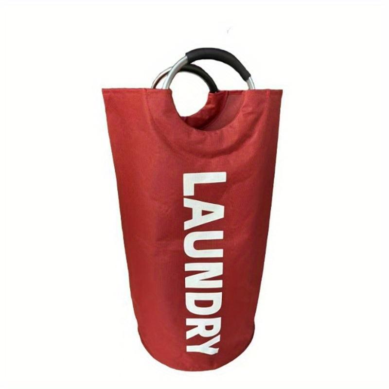 1 шт. Очень большая корзина для белья с мягкой ручкой - Складная, многоцелевое хранение для ванной комнаты, прачечной, балкона и общежитий 1pc