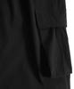 NODU Cargo Tuck Drawstring Wide-Leg Pants [Black]