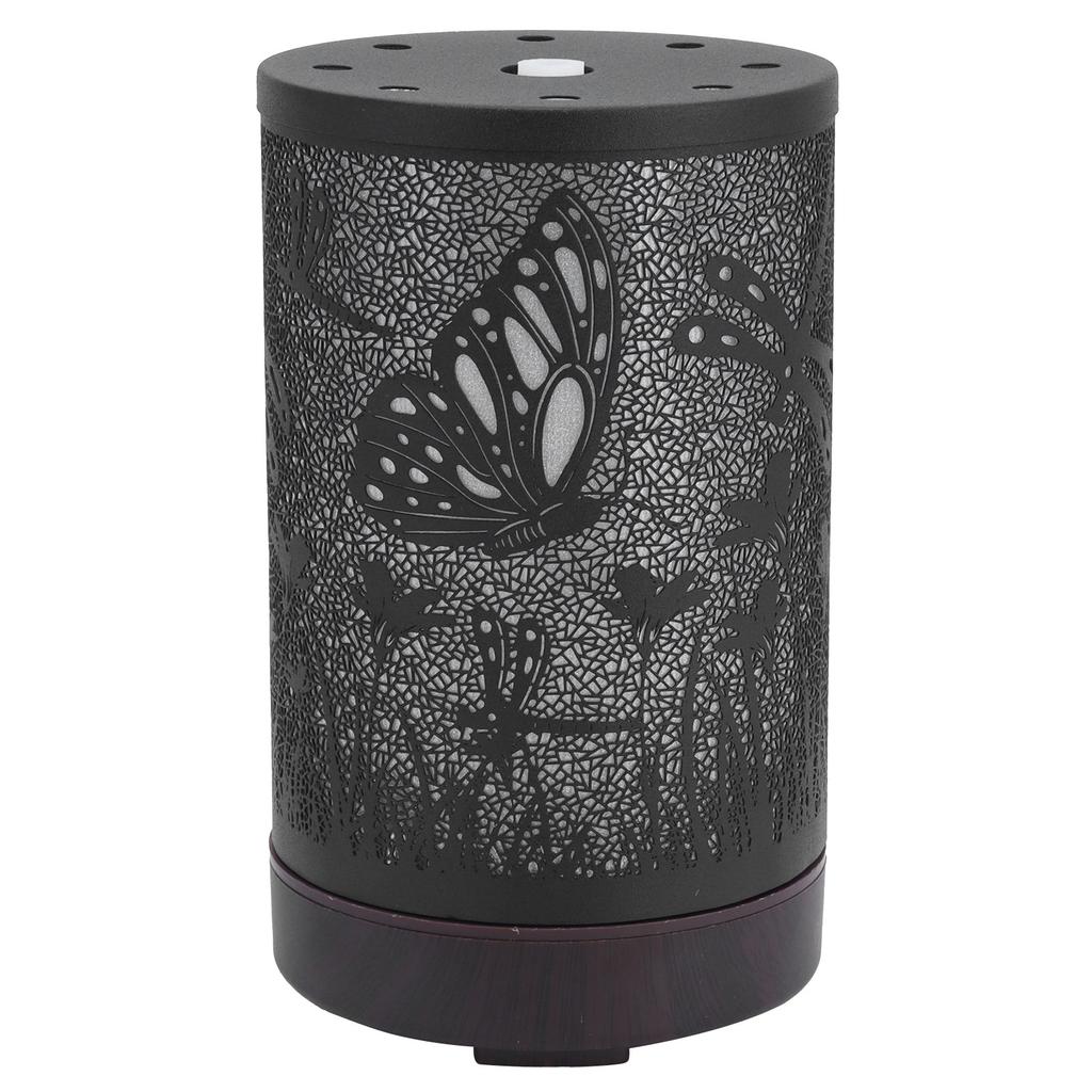 Essential Oil Diffuser 200ml 7Color LED Light Remote Control Humidifier for Home Office 100?240VUS