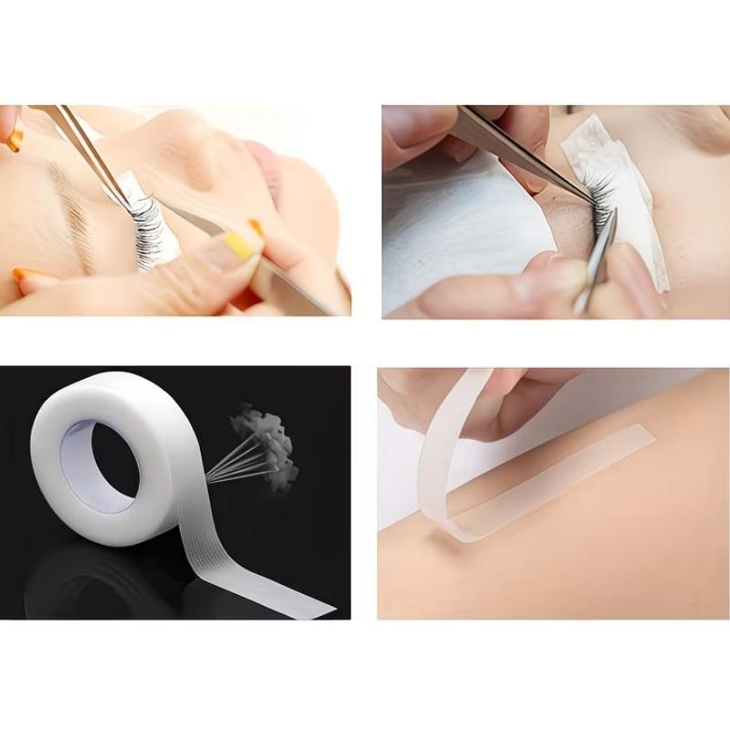 2pcs Eyelash Extension Tape PE Eyeshadow Protective Stickers Multipurpose Nail Tape False Lashes Makeup Tools