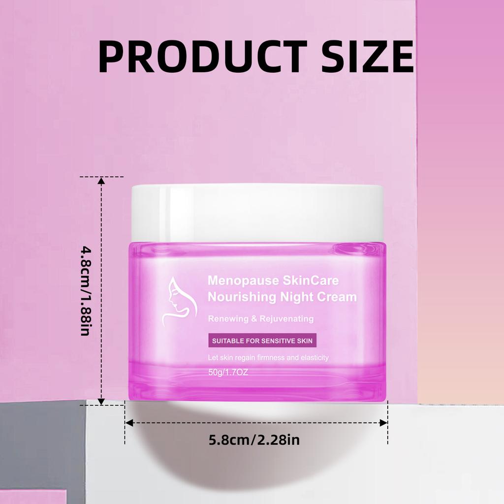 Menopause Nourishing Night Cream 50g – Deep Moisture & Firming