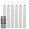 1 Set Of Led Electronic Light Operated Flameless Fake Candles For Wedding Party Festival Decor Simulation