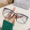 1Pc Fashionable Unisex Square Frame Glasses Classic Fashion Casual Eyewear And Multifunctional For Daily Life Accessories